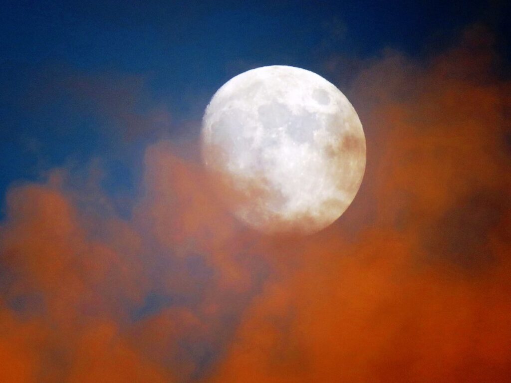 Moon in Winter